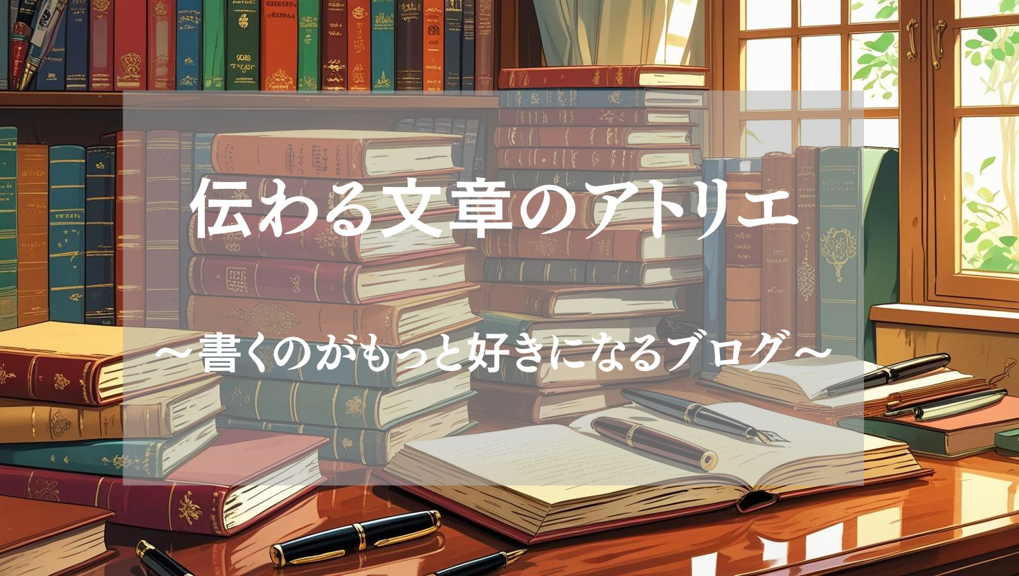 伝わる文章のアトリエ～書くのがもっと好きになるブログ～