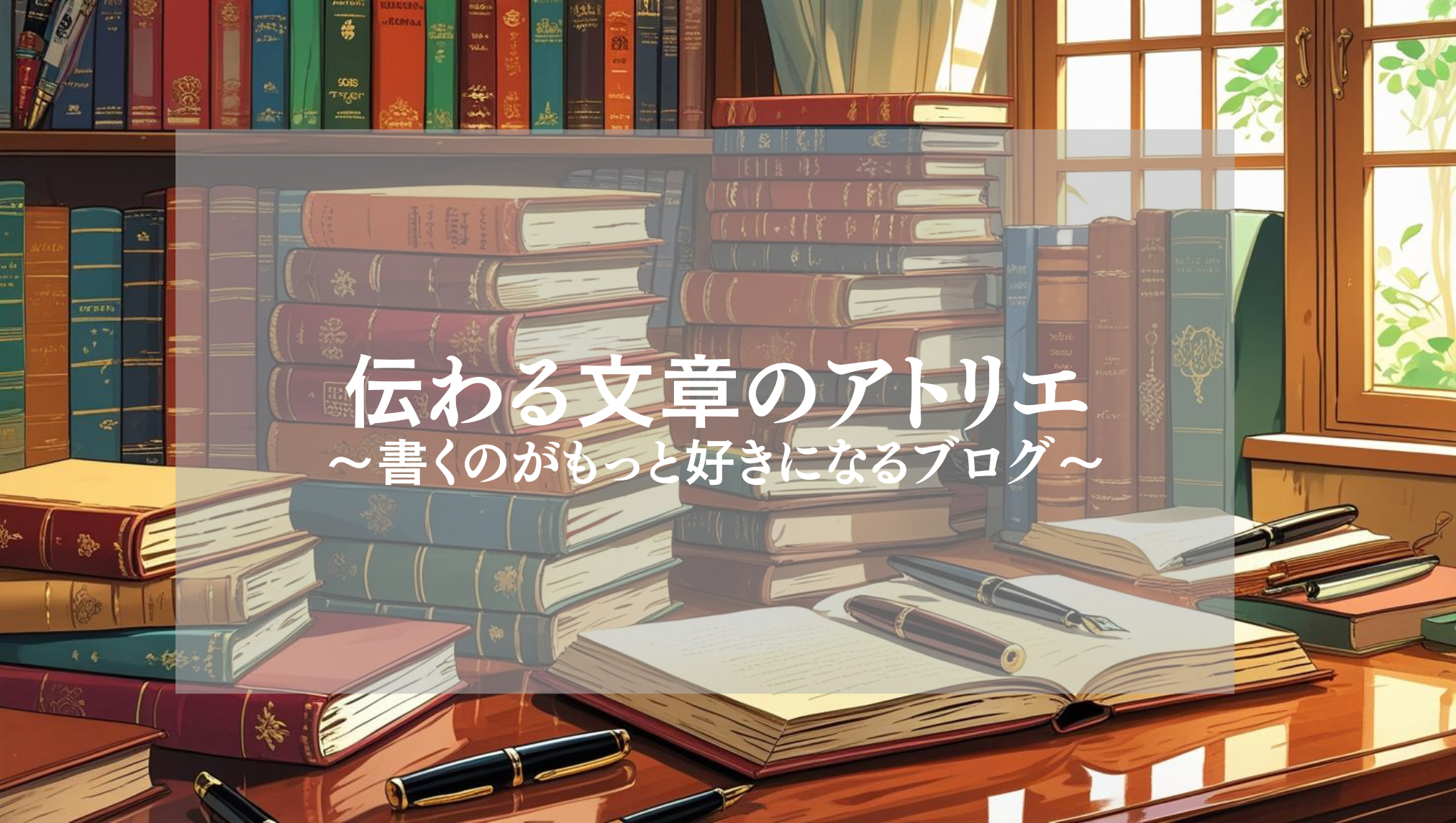 伝わる文章のアトリエ～書くのがもっと好きになるブログ～